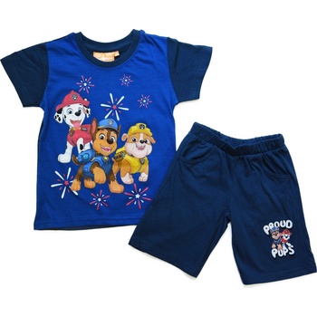 SpinMaster chlapecké pyžamo Paw Patrol sv. modrá