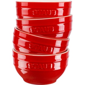 Staub Купички за закуски Staub 14 см червени 4 бр (40508-146-0)