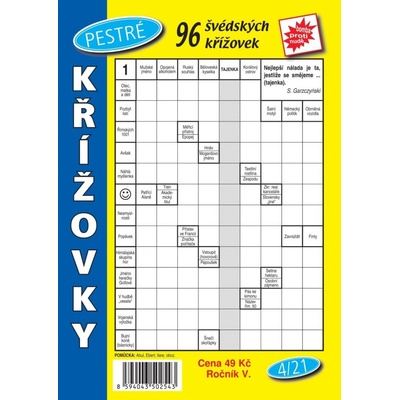 Pestré křížovky 4/2021