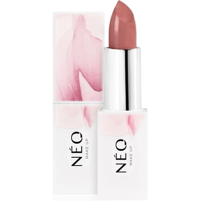 NEO MAKE UP Intense Serum Sheer Lipstick krémová hydratační rtěnka 05 Peachy Glass 4,3 g