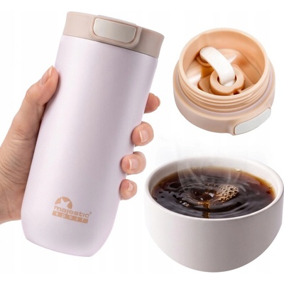 Majestic Sport termohrnek s uzávěrem 540 ml béžová