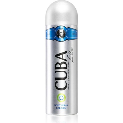 Cuba Blue дезодорант и спрей за тяло за мъже 200ml