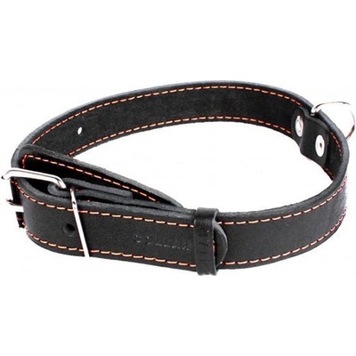 COLLAR кожен нашийник за куче черен 32 - 40 см, 20 мм