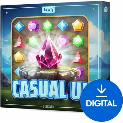 BOOM Library Casual UI DESIGNED (Digitálny produkt)