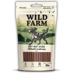 WILD FARM говеждо месо на пръчици 80 г лакомство за кучета