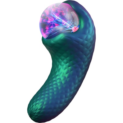 Blush Novelties Temptasia Enchanted Serpent - митичен клиторен вибратор (зелен)