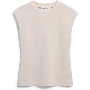 Armedangels Дамски топ ARMEDANGELS Women's Un-Wasted Top - Undyed / Cinnamon Dust - размер XXL (916-6599-0216)
