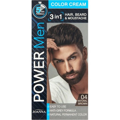 Joanna Power Men farba na vlasy Natural Brown