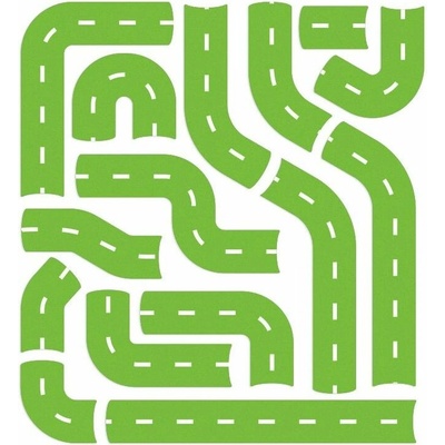 Reflective Berlin Reflective Shapes Pipes grass uni