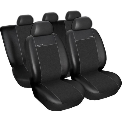 Autopotah Sixtol Škoda Fabia II Eco kůže + alcantara černé
