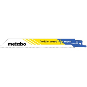 Metabo - Комплект пилни ножове 10-14 TPI, дължина 150 мм, 5 бр. 631492000 (631492000)