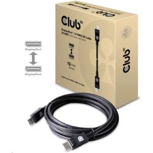 Club 3D CLUB3D DisplayPort 1.4 HBR3 - Кабел DisplayPort 1.4 HBR3 8K 28AWG 3 m (CAC-1060) (CAC-1060)
