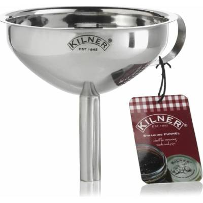 Kilner KILNER lievik z nehrdzavejúcej ocele so sitkom 13x11,5cm