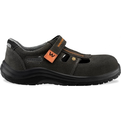 WINTOPERK SPORT LUX S1 ESD sandál sivá
