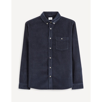 Celio Тъмносиня мъжка риза от велур Celio Carduroys Celio | Sin | МЪЖЕ | S