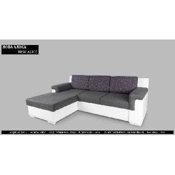 Image 1 of Rudi-an Ъглов диван New Alice BM, с ракла, разтегателен