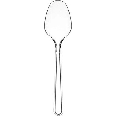 Малки лъжици прозрачни 15см 100бр (p-293256)