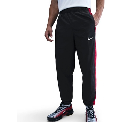 Nike Мъжки анцуг Nike T90 Tracksuit Bottoms Mens - Black/Red