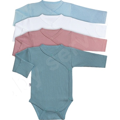 Kojenecké body Baby service bílá