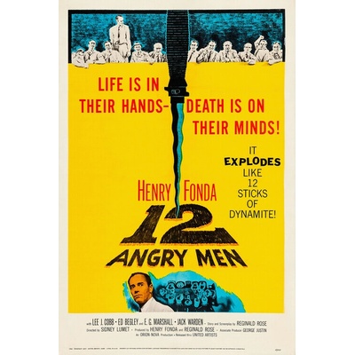 Plagát, Obraz - 12 Angry Men, 26.7 × 40 cm
