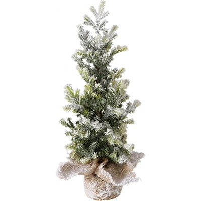 Boltze Home Úmělý vánoční stromeček v jutovém květináči TANNE 40 cm