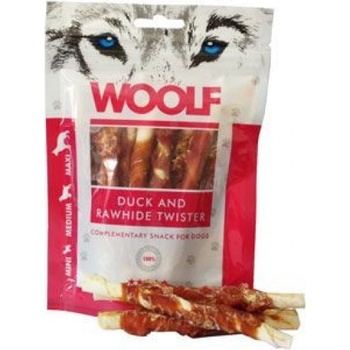 Woolf Duck & Rawhide twister 100 g