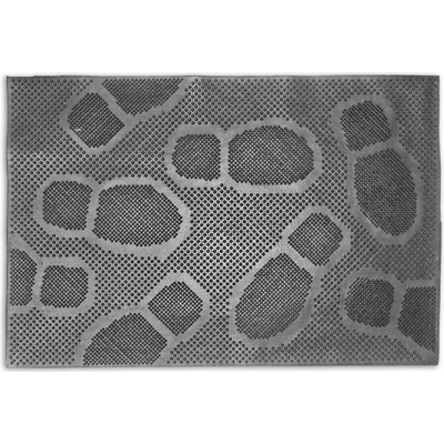 Home Elements Foot steps černá 40 x 60 cm