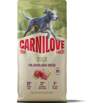 Carnilove True Fresh Dog Junior Large breeds Duck 1,5 kg