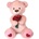 Amek Toys ПЛЮШЕНО МЕЧЕ С РОЗИ 80 СМ ЕКРЮ/БЕЖОВО