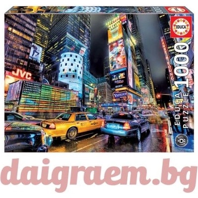 Educa Пъзел educa 15525 - 1000 части - Таймс Скуеър, Ню Йорк (edu15525)
