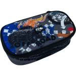 KAOS Овален ученически несесер Kaos Maxi - Off Road (51844)