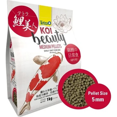 TETRA KOI beauty MEDIUM PELLETS - за риби кои, по-големи от 20 см - 10 литра
