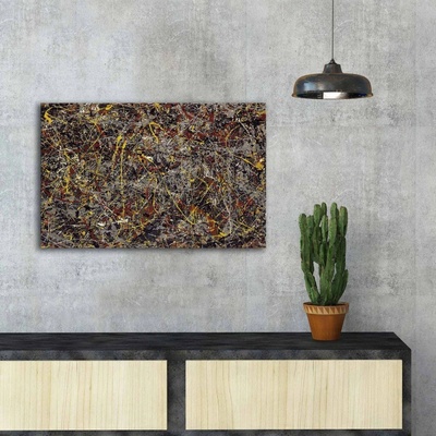 ASIR Obraz na plátně Jackson Pollock – číslo 5