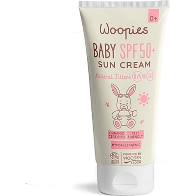Wooden Spoon Woopies Dětský organický opalovací krém SPF50+ 100 ml