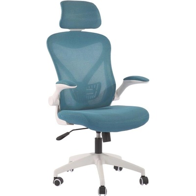 RFG Директорски стол RFG Jolly White HB, дамаска и меш, Tilt мех (4010140529)