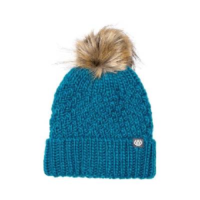 686 kulich Wmns Majesty Cable Knit Beanie Dark Lagoon (DLGN)