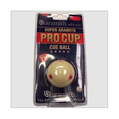 Aramith pool bílá Pro Cup 57,2mm 1ks