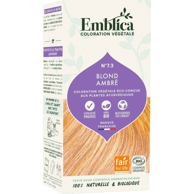 Emblica barva na vlasy 7.3 jantarová blond 100 g