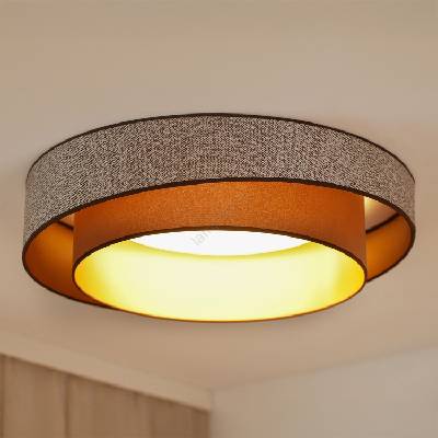 Brilagi - LED Димируема лампа VEGAS SHINE LED/24W/230V Ø 60 см кафяв + д. у (BG1163)