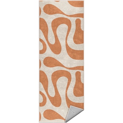 Mila Home Оранжева пътека подходяща за пране 60x230 cm Caramel Latte - Mila Home (HKG-MMN-Colorful-022-60x230)