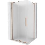 Mexen Velar L плъзгаща се душ кабина 110 x 75 cm, матирано стъкло, четкана мед - 871-110-075-33-65 (871-110-075-33-65)