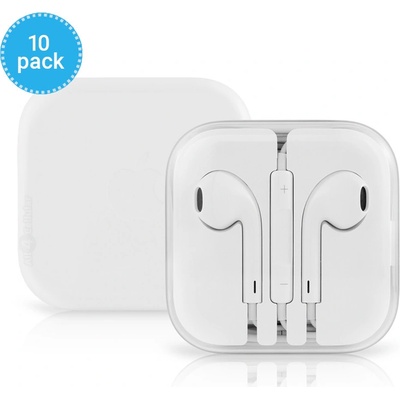 Apple - Sluchátka EarPods s 3.5mm Konektorem - MD827ZM/A (10 Pack)