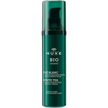 NUXE Bio Organic White Tea Tinted Cream тониращ крем с хидратиращ ефект за жени 50 мл
