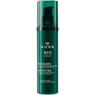 NUXE Bio Organic White Tea Tinted Cream тониращ крем с хидратиращ ефект за жени 50 мл