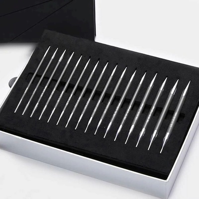 Sada výměnných jehlic KnitPro Karbonz Deluxe 13 cm 3,5 - 8 mm – Zbozi.Blesk.cz