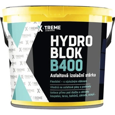 Hydroizolační stěrka Debbex Hydro Blok B400 asfaltová 5 kg