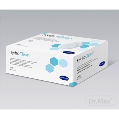HydroClean Vankúšik na rany ovál 4 x 7 cm 10 ks