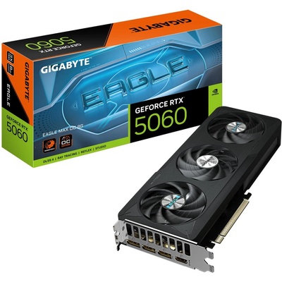 GIGABYTE GeForce RTX 5060 EAGLE MAX OC 8GB GDDR7 128bit (GV-N5060EAGLEMAX OC-8GD)