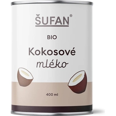 Šufan BIO Kokosové mlieko 400 ml