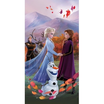 Jerry Fabrics Памучна детска кърпа 70x140 cm Frozen "Wind" - Jerry Fabrics (400.02.1149.46.JF)